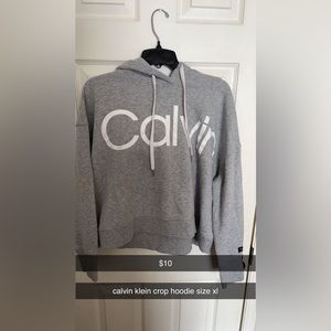Calvin Klein Crop Hoodie